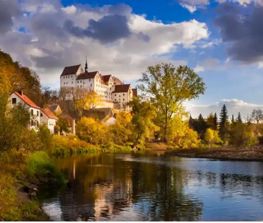 Ferienwohnung Am Schloss Colditz エクステリア 写真
